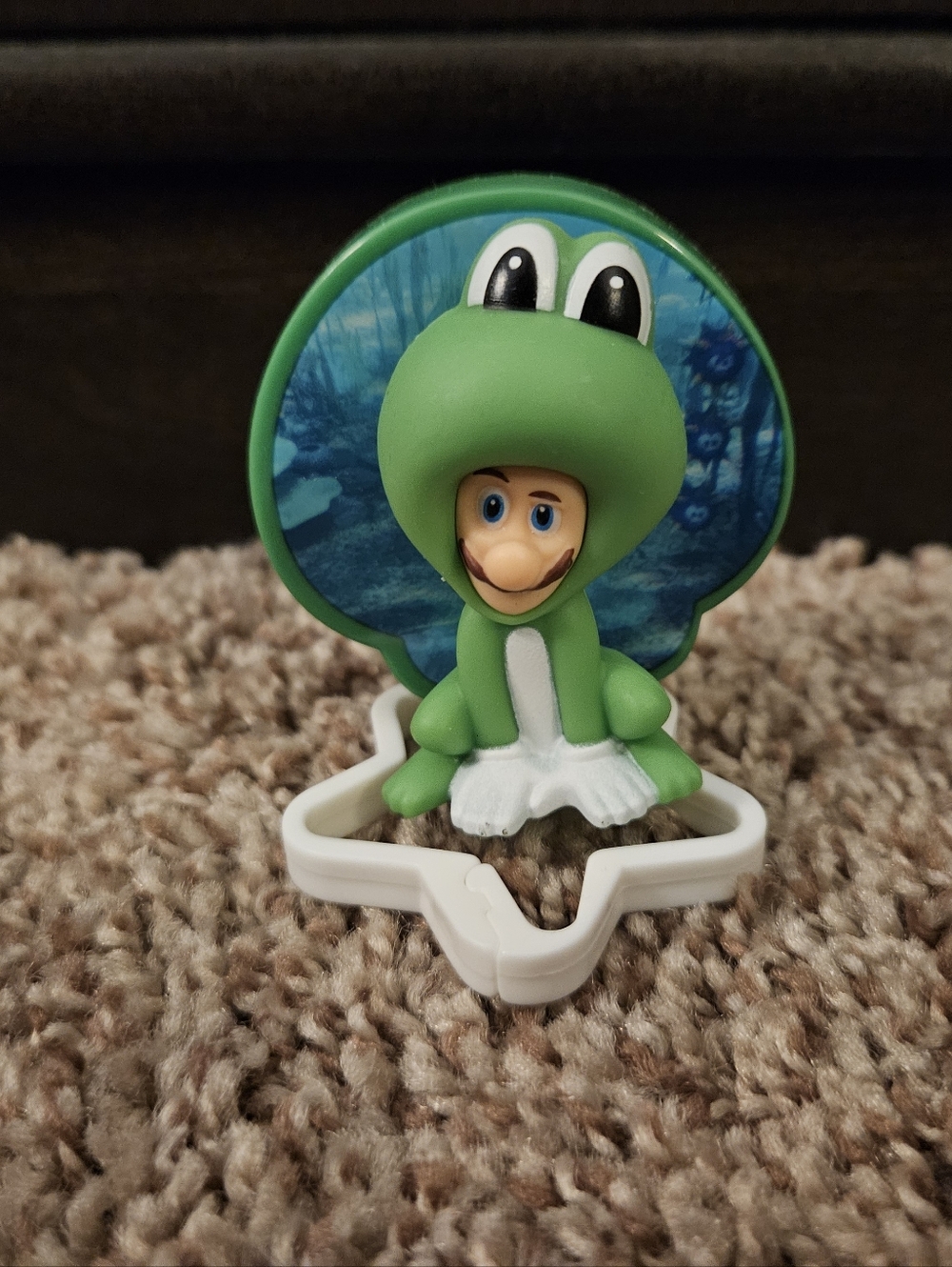 McDonalds The Super Mario Galaxy Movie Frog Luigi